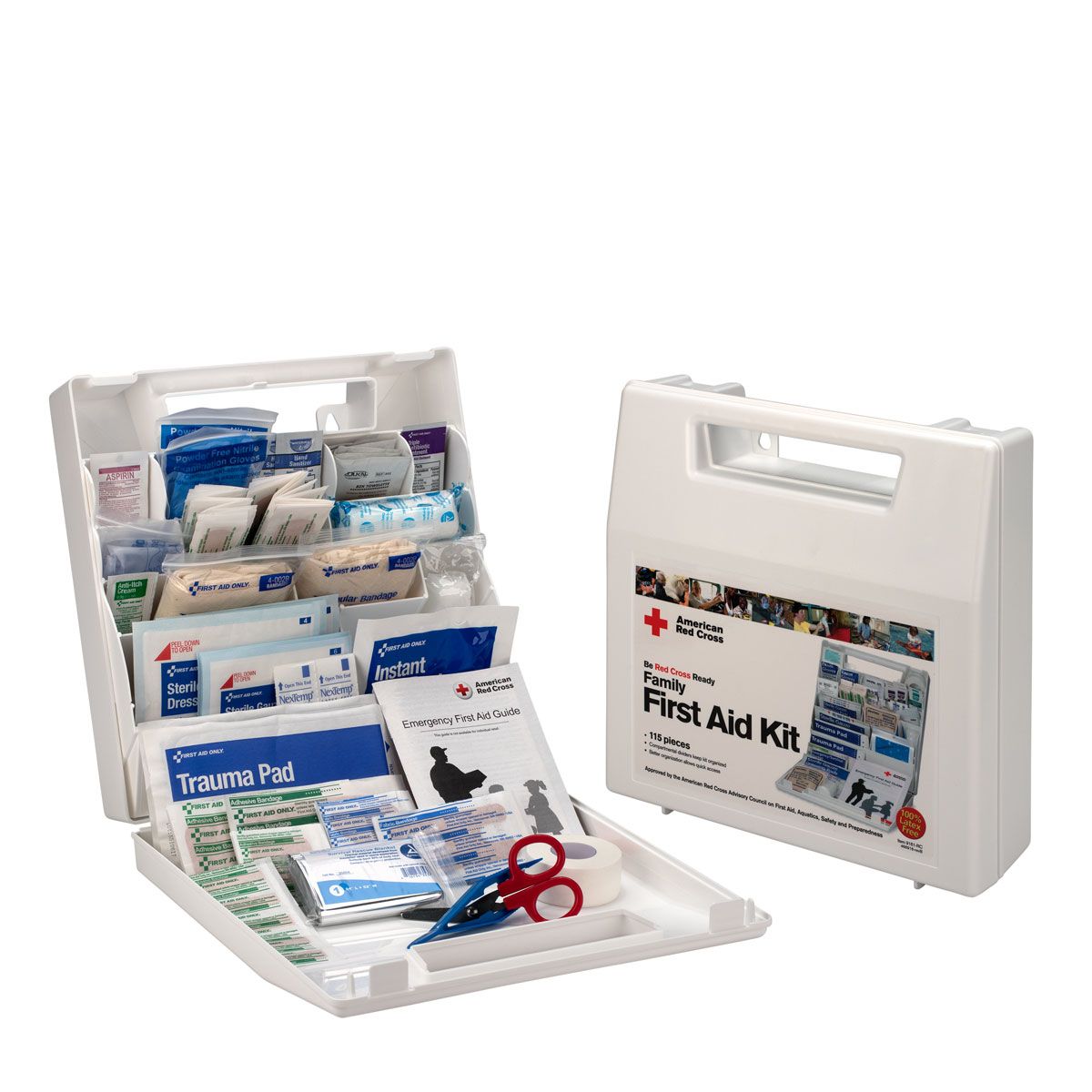 First Aid Only American Red Cross Deluxe Family First Aid Kit 9161-RC First Aid Only American Red Cross Deluxe Family First Aid Kit 9161-RC